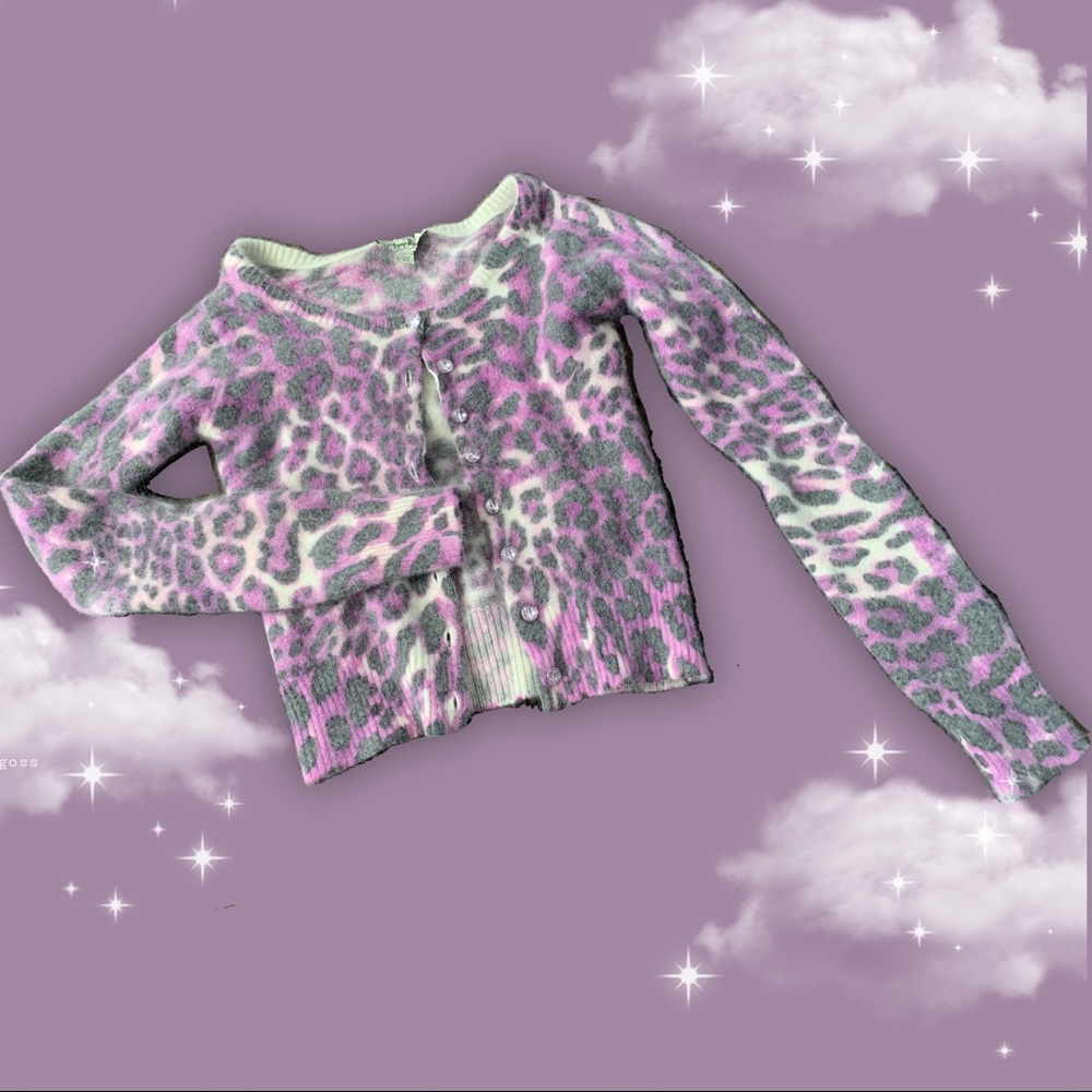 Cute animal print Cardigan